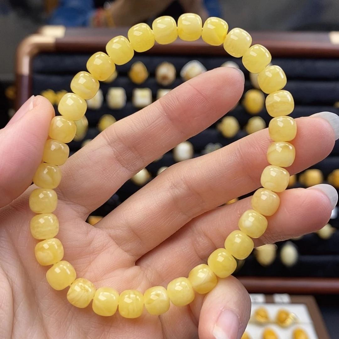 琥珀未镶嵌裸石成品