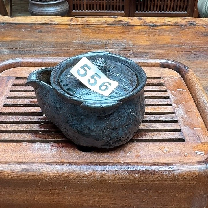 纯手工制作粗陶茶具