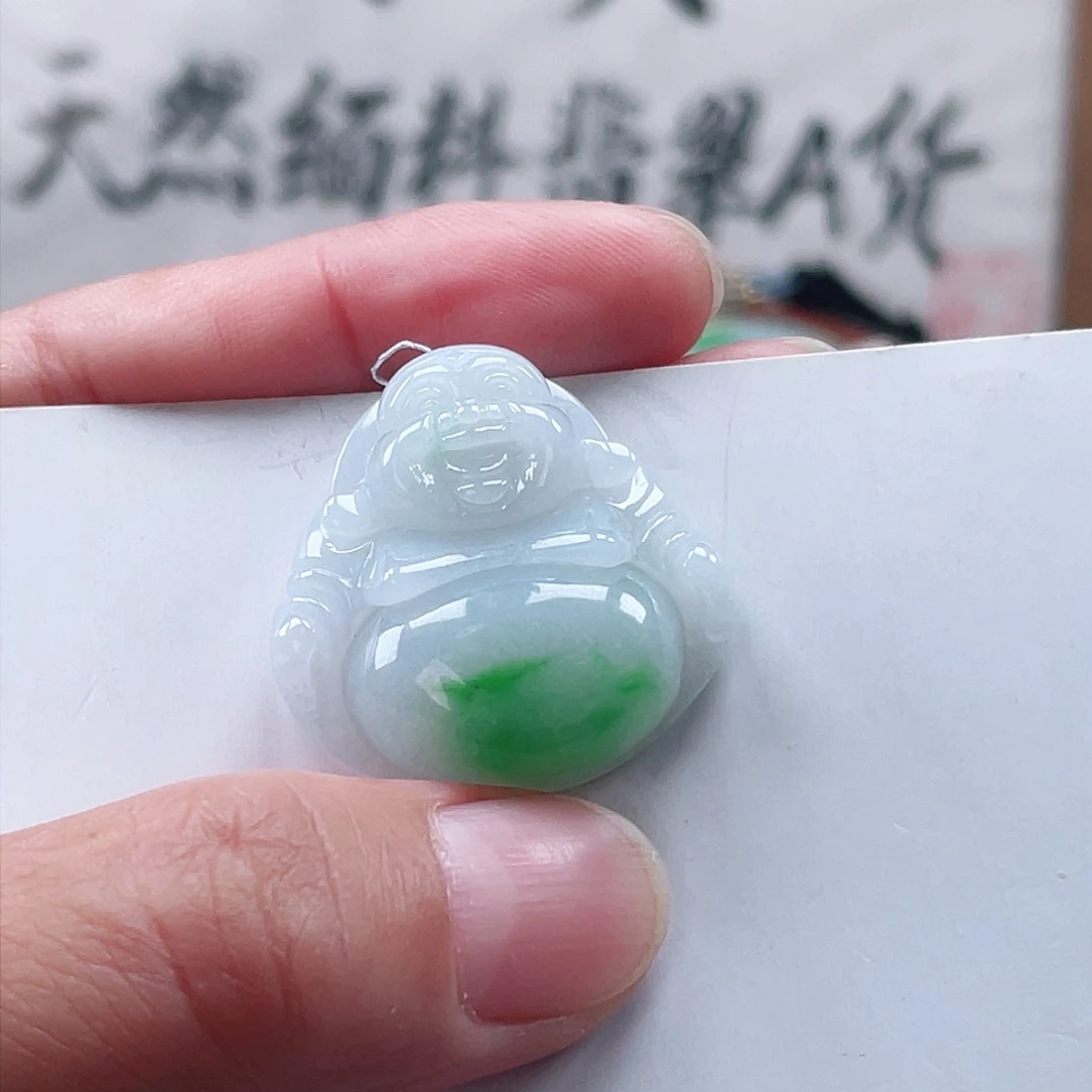 颈饰未镶嵌翡翠太*佛公