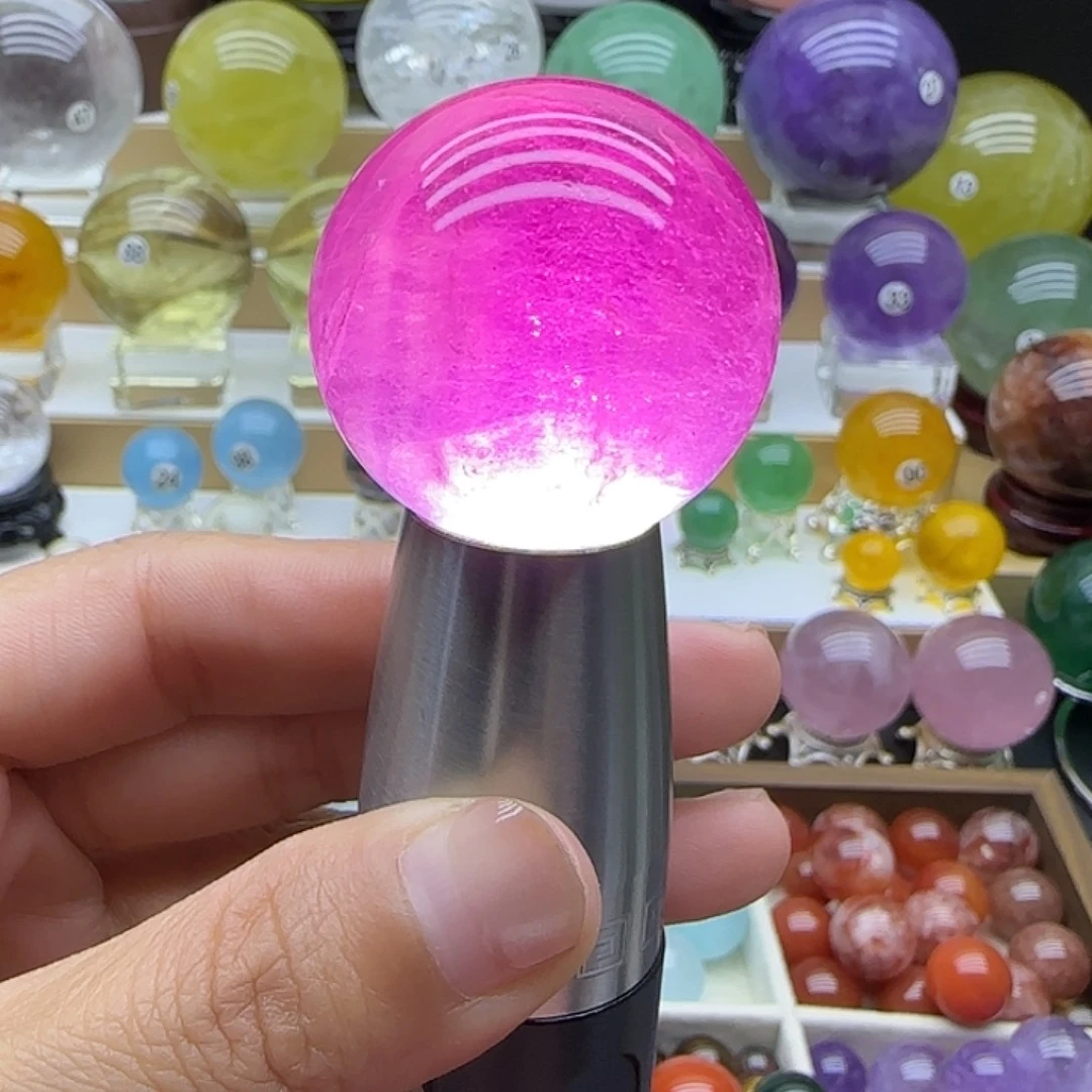 未镶嵌珠宝半成品水晶35.6mm