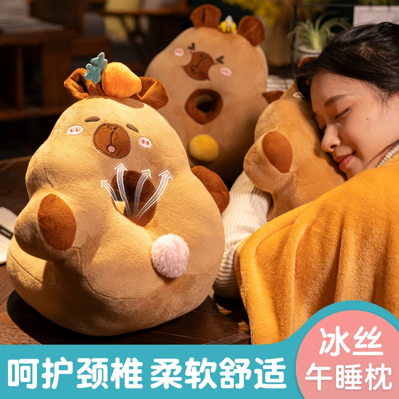 午睡枕趴睡枕头办公室抱枕女生睡觉趴桌子儿童专用小学生午休神器