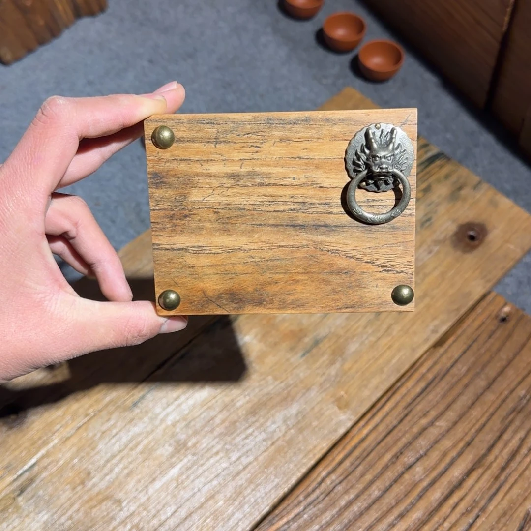 包***天木风化茶杯托一物一拍