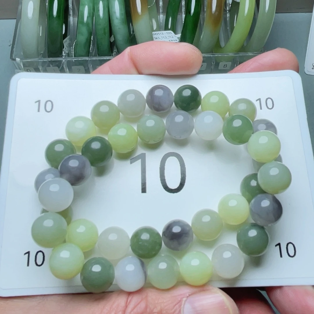 和田玉未镶嵌手链多样性拍一发一