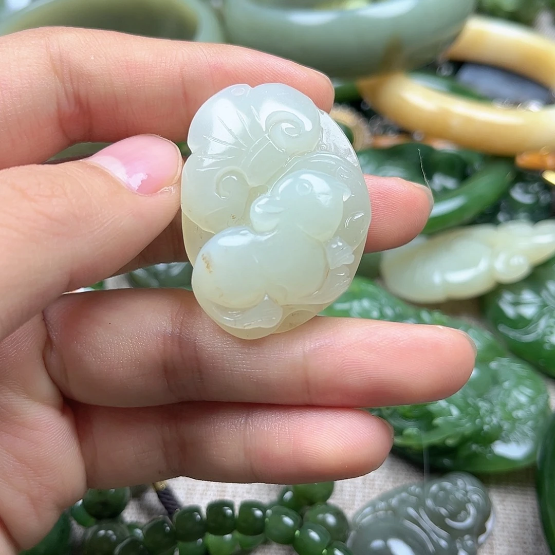 和田玉（白玉）未镶嵌颈饰