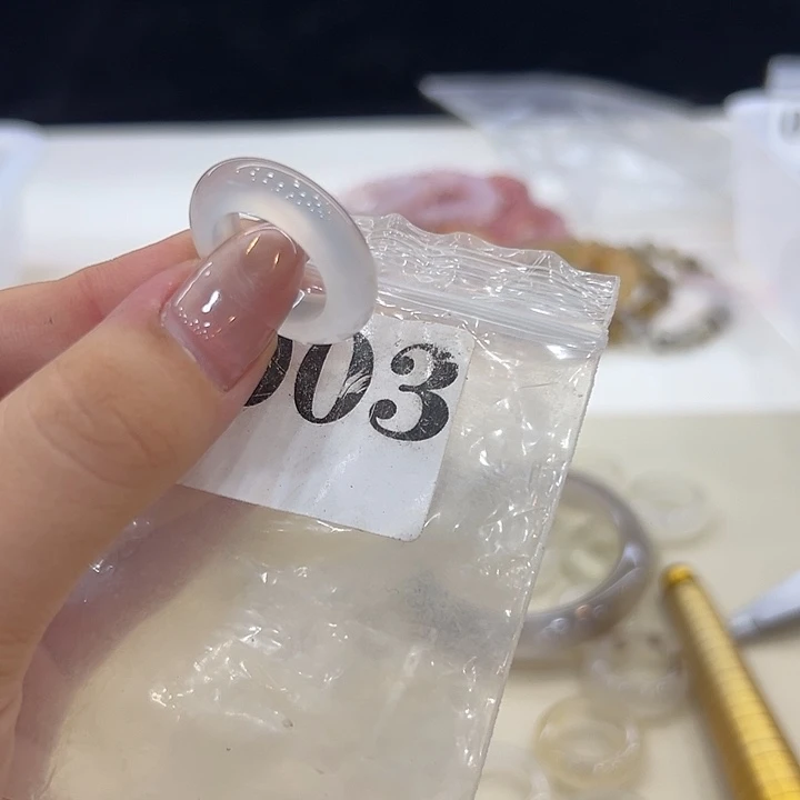 玛瑙/玉髓戒指合金3港12