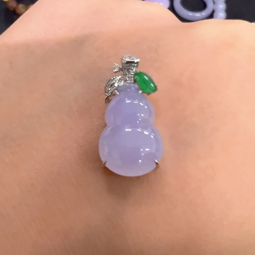 翡翠18K金镶嵌戒指