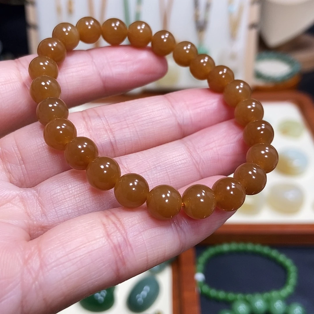 和田玉未镶嵌手串