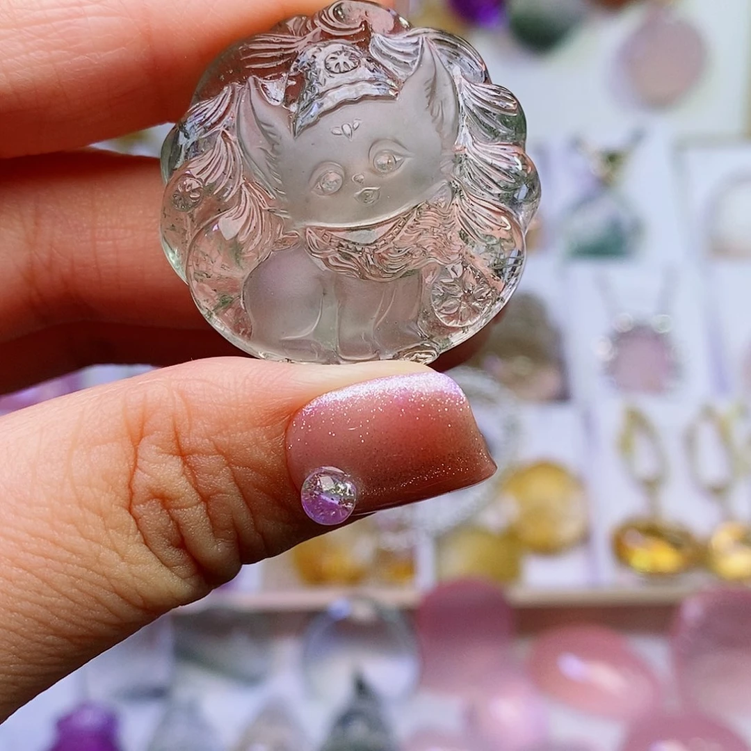 水晶吊坠(赠链)未镶嵌