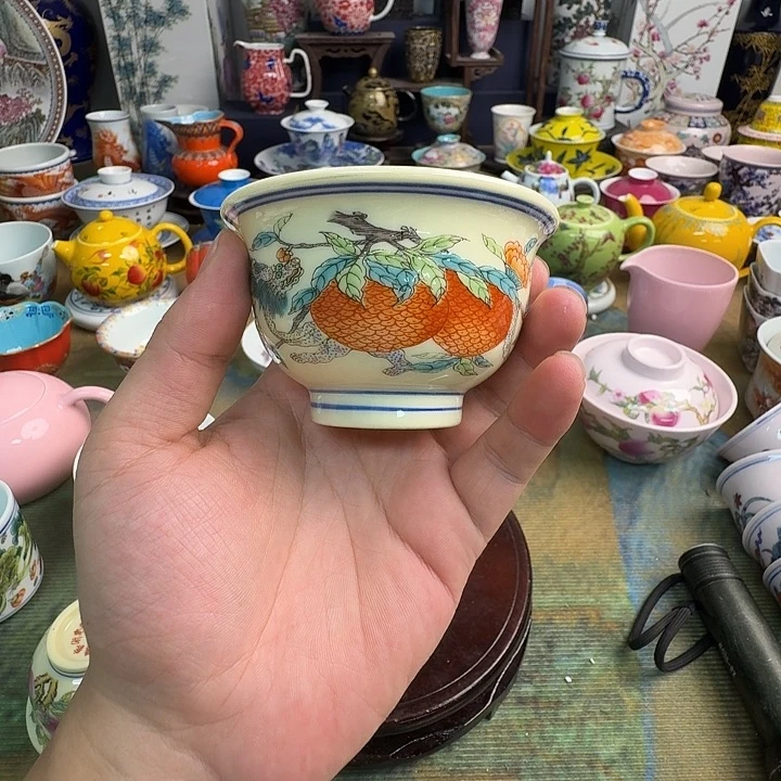 摆件景德镇陶瓷老厂瓷9