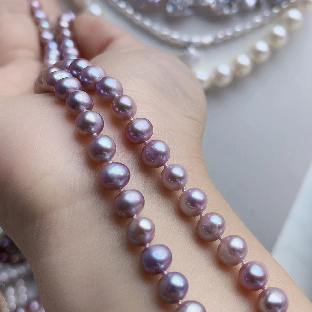 淡水珍珠未镶嵌颈饰