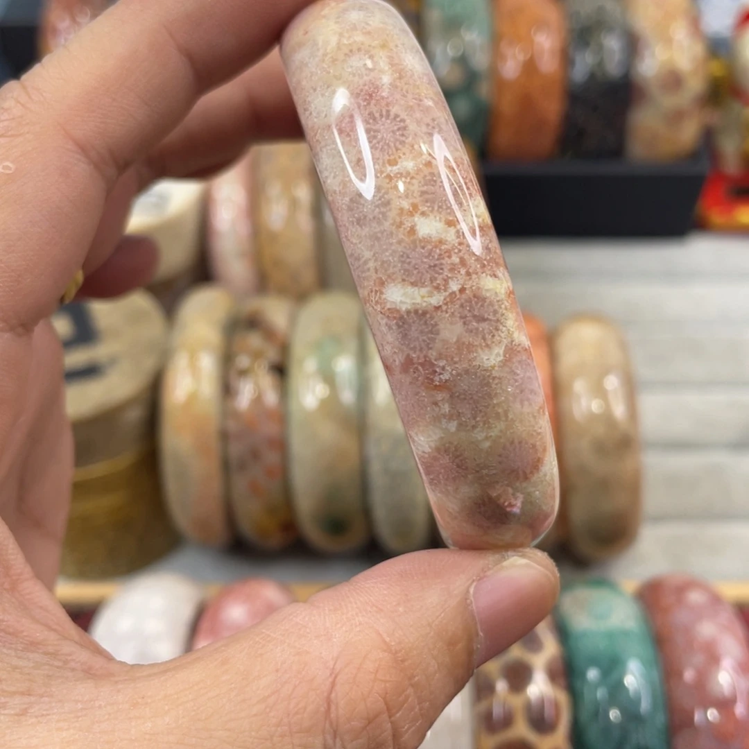 银S925镀金镶嵌手镯硅化玉