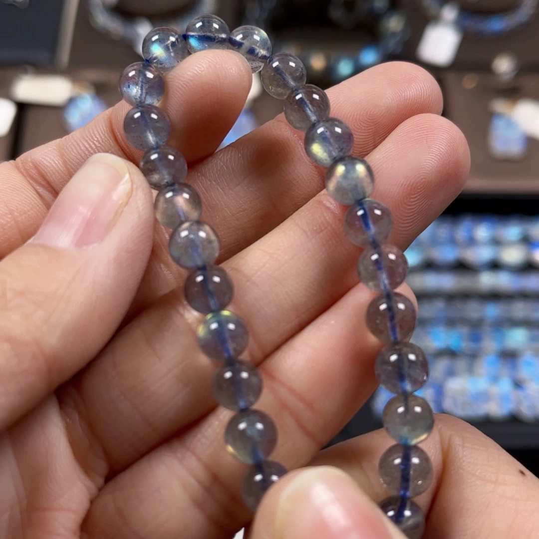 长石手串未镶嵌6.6左右