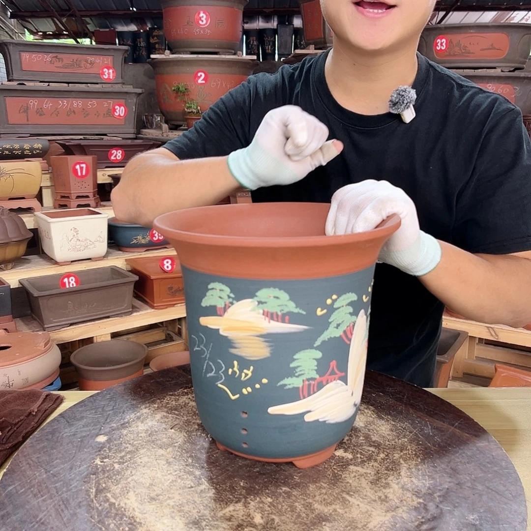 紫砂花盆工厂直发