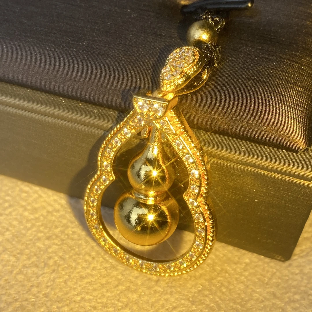 6406【项链】轻奢精品金色女士项链