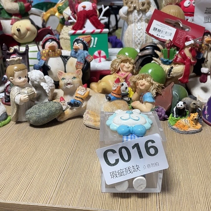 A***О摆件孤品老货微瑕瓷