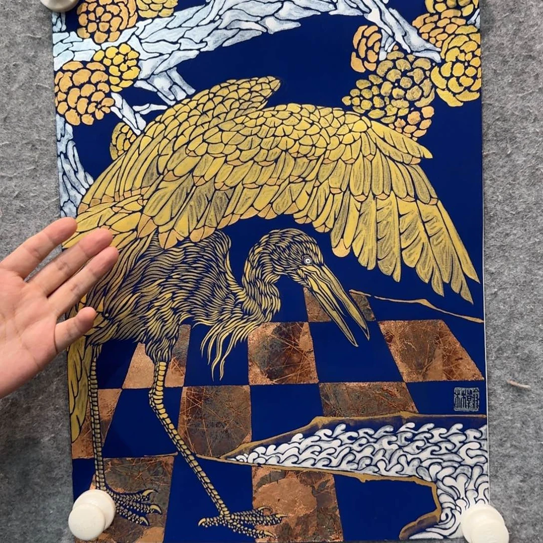 书法国画作品lhl老师