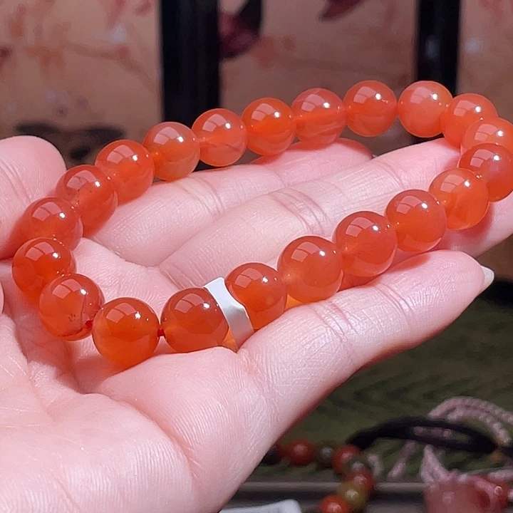 南红玛瑙合金手链51776