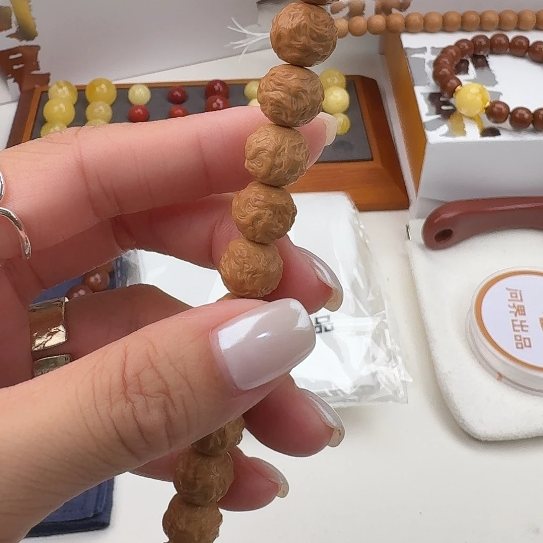 猴头核桃手串体验款游龙