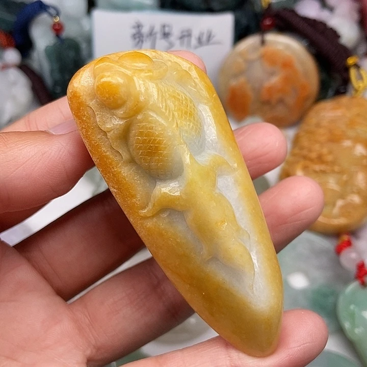 未镶嵌挂件翡翠翡翠
