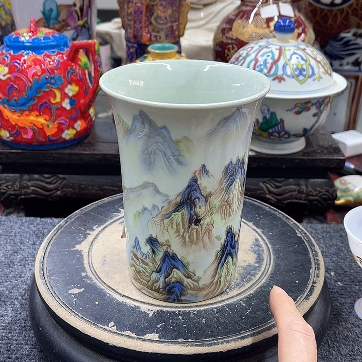 瓷片摆件家居设计风格