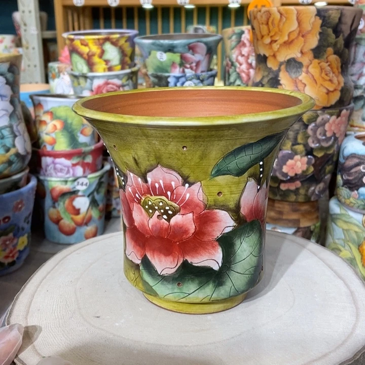 红陶景德镇艺术手绘作品