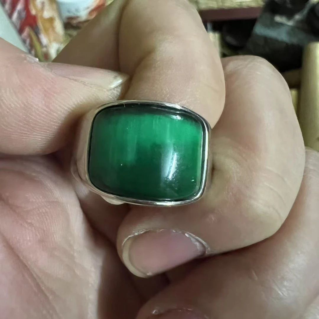 （闪购商品）jz001白色翡翠戒指