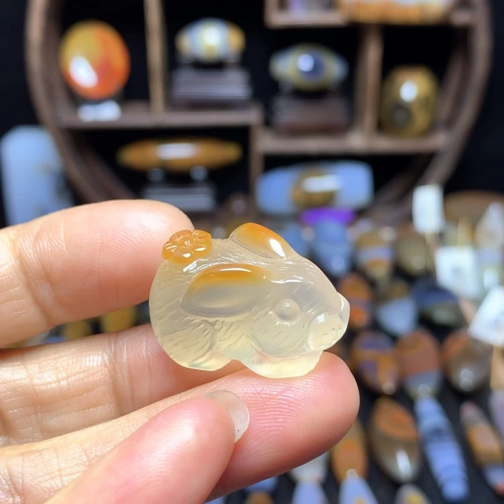 未镶嵌颈饰玛瑙/玉髓