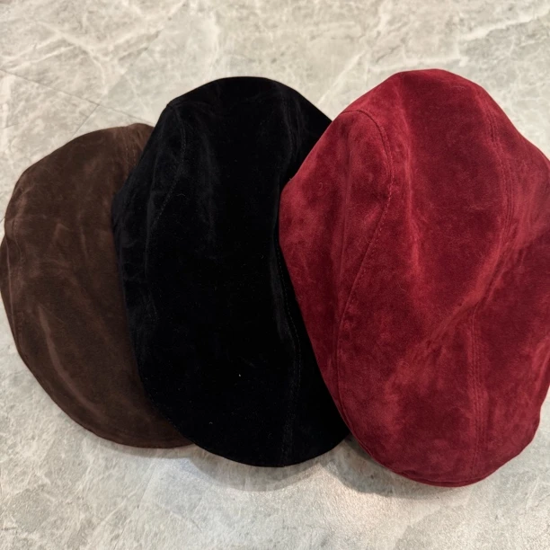 通用前进帽遮阳帽帽子ins毛呢韩版秋冬