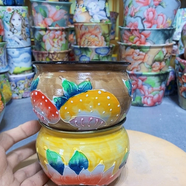 景德镇艺术手绘作品