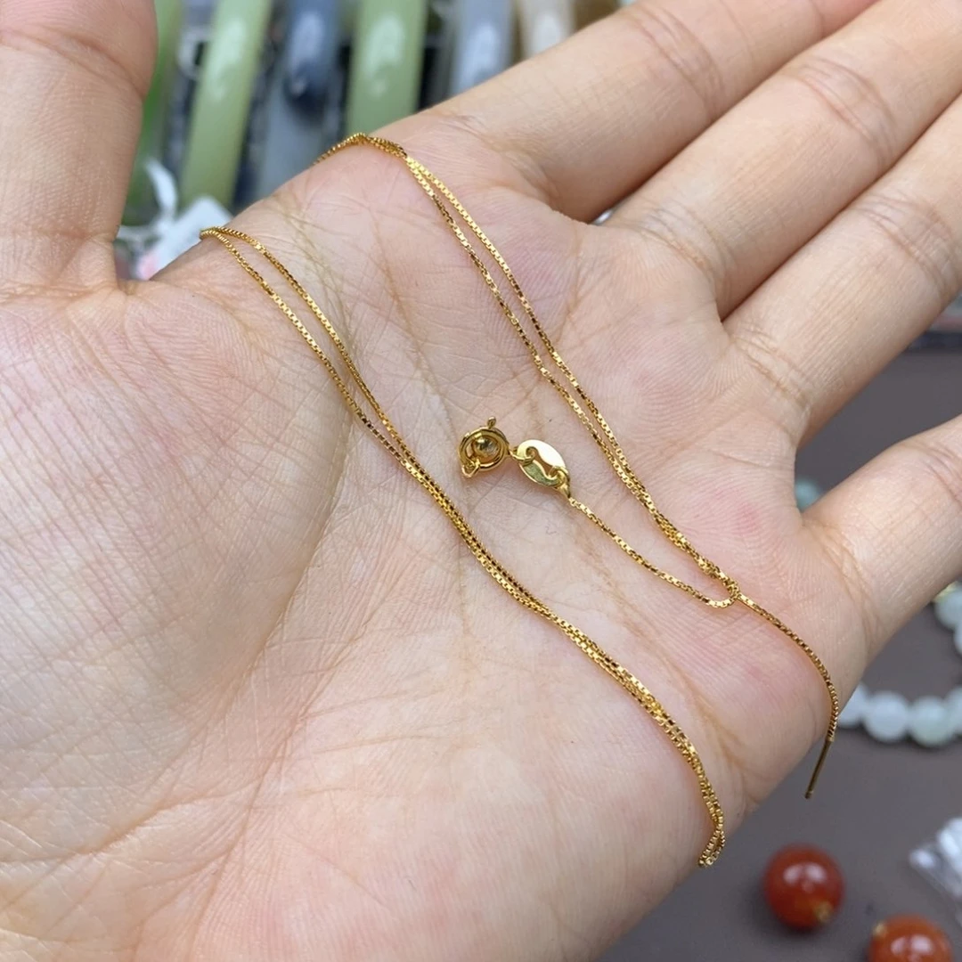 和田玉项链银S925镶嵌午*?