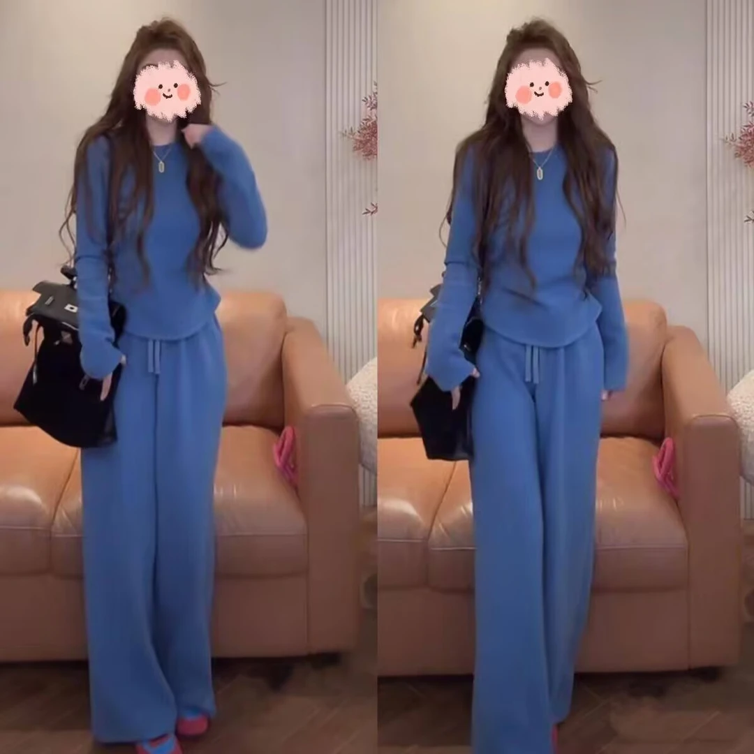 巨好看的两件套冬装休闲运动时尚套装2025冬季新款穿搭一整套女装