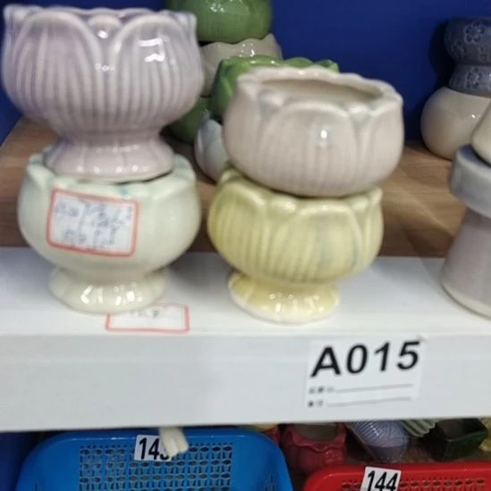 微瑕陶瓷盆12包邮
