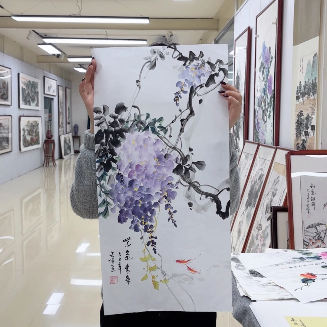 国画国画作品集一个