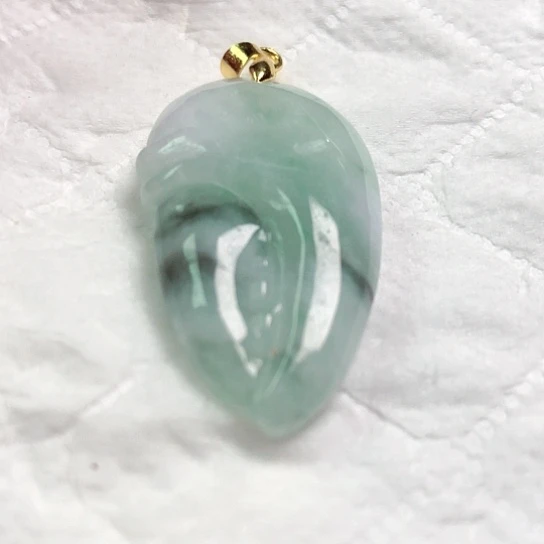 翡翠颈饰未镶嵌让**零吊坠