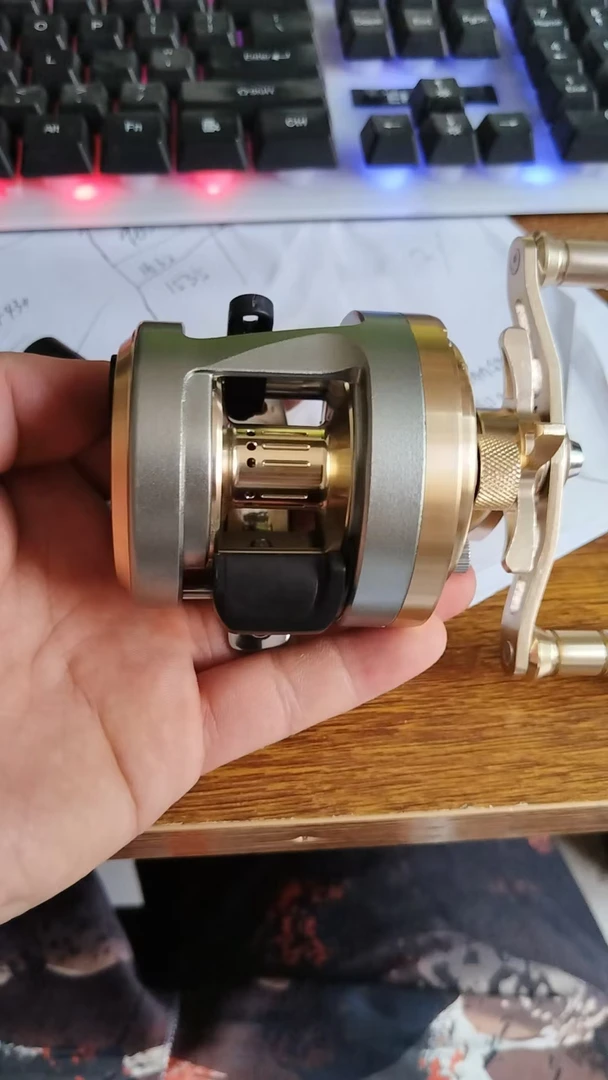 外贸鼓轮全金属鼓轮 小体泛用远投鼓轮