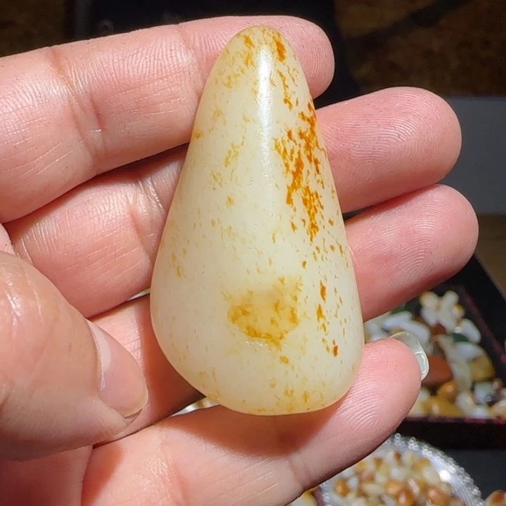 和田玉吊坠(不含链)未镶嵌