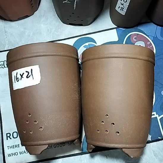 紫砂三线紫泥两个