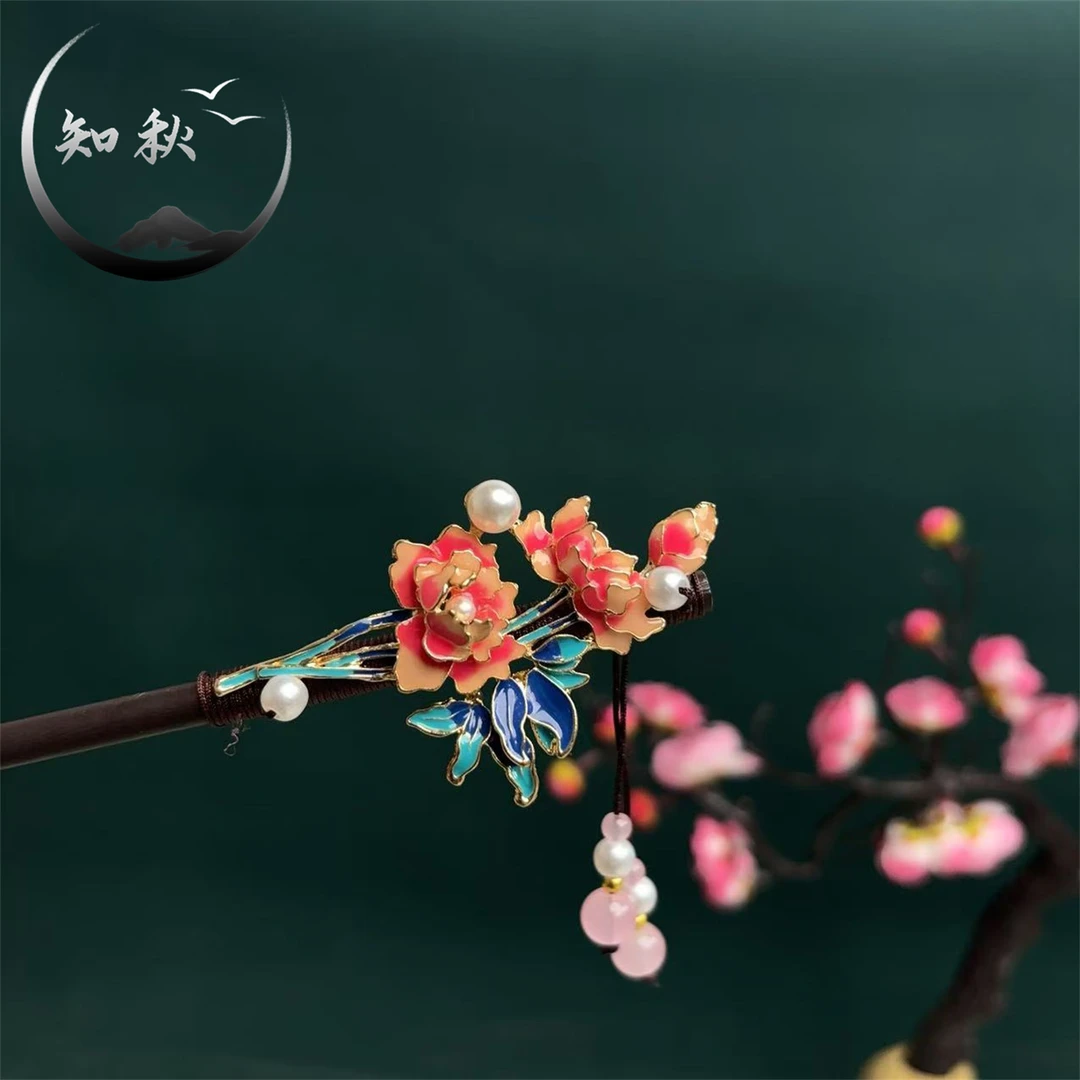 原创簪子古风流苏步摇发簪女古装气质发饰头饰发饰女发钗“A370”