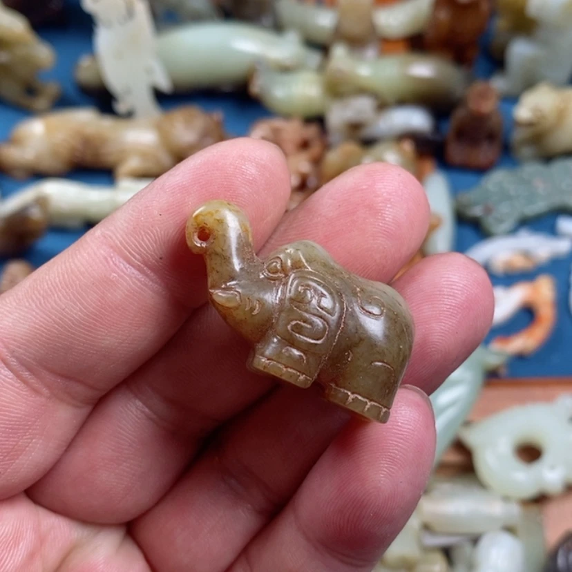 【闪购商品】和田玉挂件未镶嵌玉****7