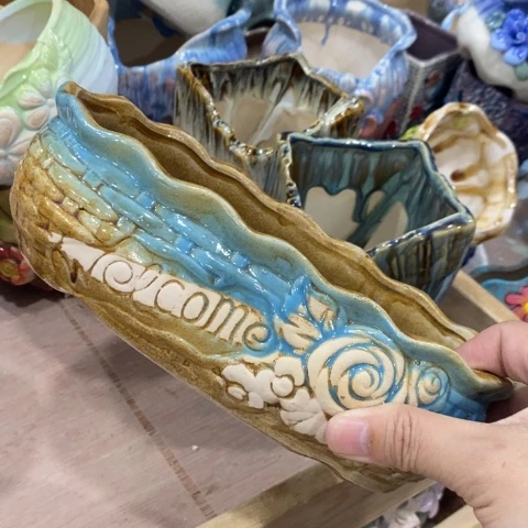 陶瓷95222蓝31343343