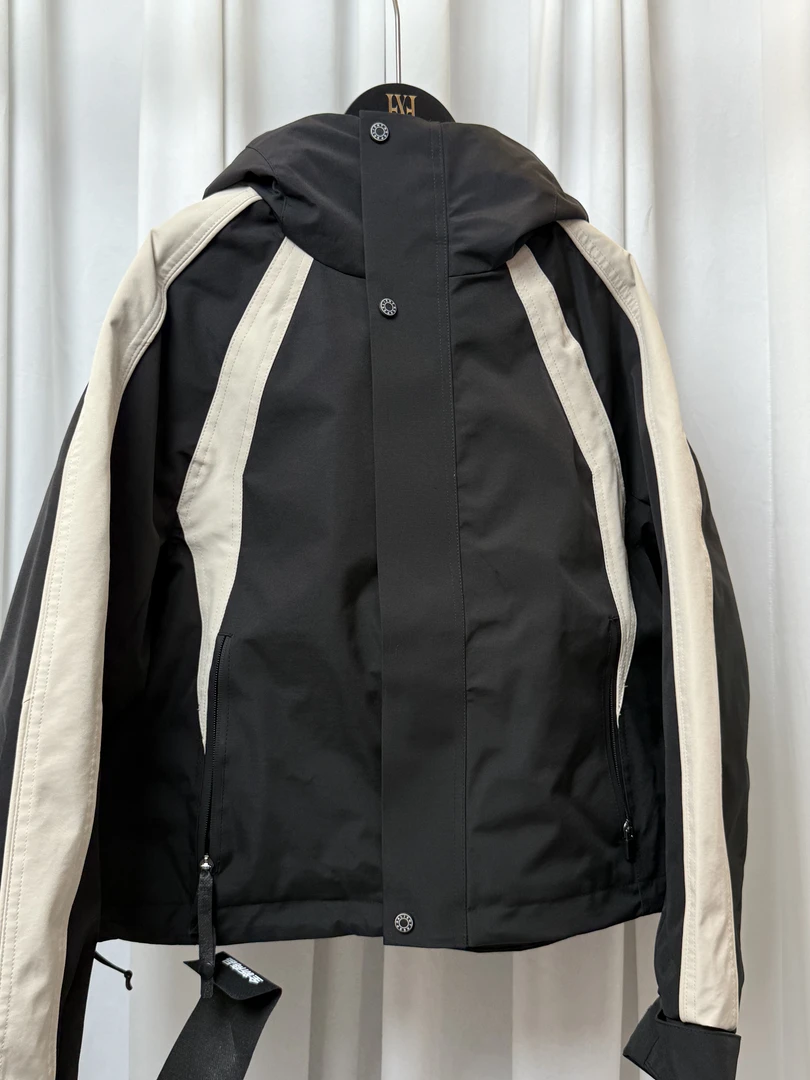 户外工装风冲锋外套