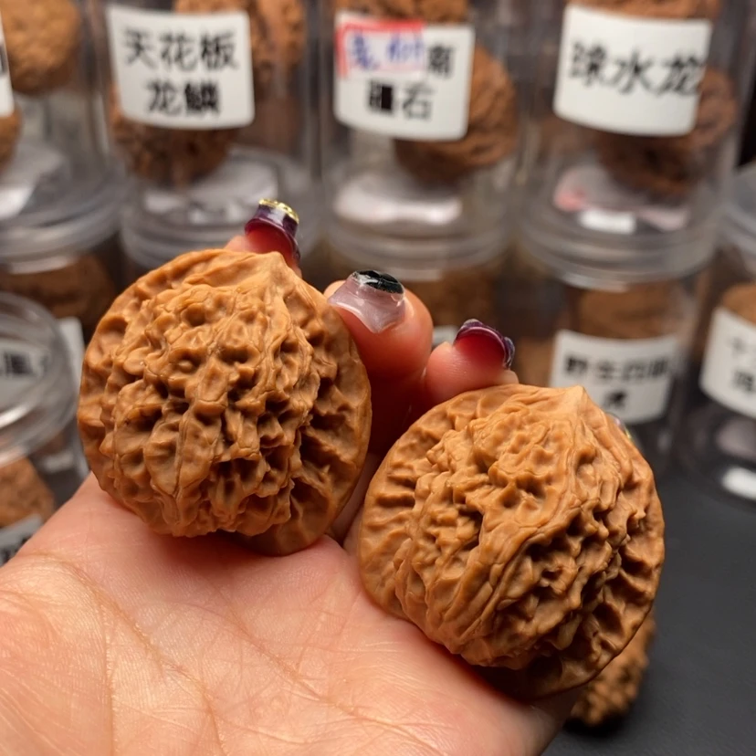 【闪购商品】吊坠文玩核桃盘龙纹37
