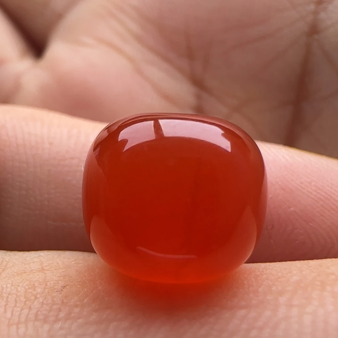 南红玛瑙未镶嵌老型11.7-10.2水线