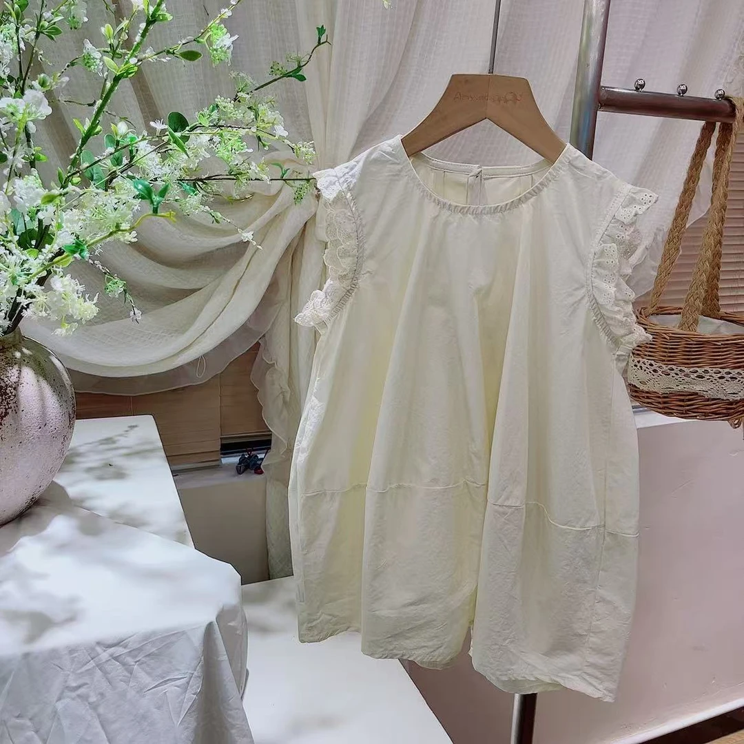 S4-4。2532 橘子家夏季时尚女童连衣裙吊带女百搭纯色宽松休闲