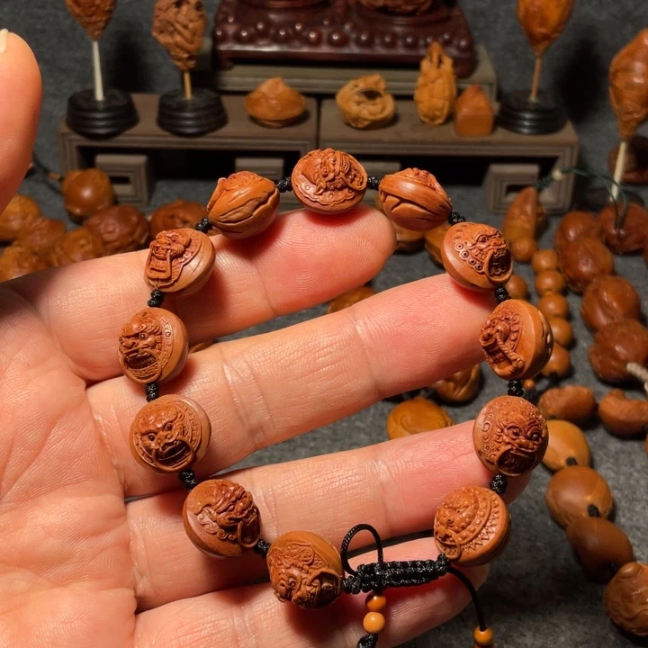 哈***h手串/手链橄榄核手工制作工艺