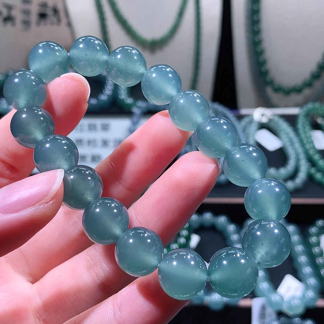 未镶嵌手链翡翠天然a货翡翠手串11.9