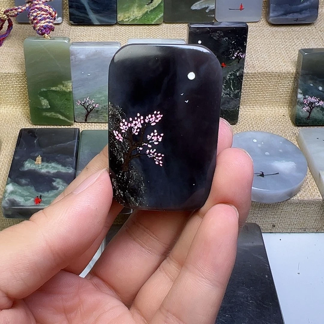 和田玉未镶嵌珠宝半成品