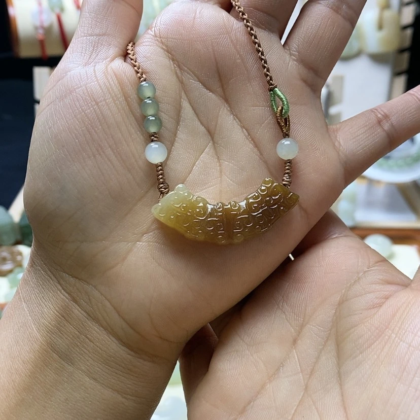 【闪购商品】和田玉颈饰未镶嵌爱***仁