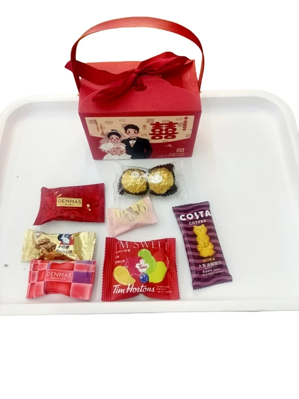 结婚喜糖婚礼糖果礼盒成品含糖一整套高档实用型伴手礼回礼谢礼