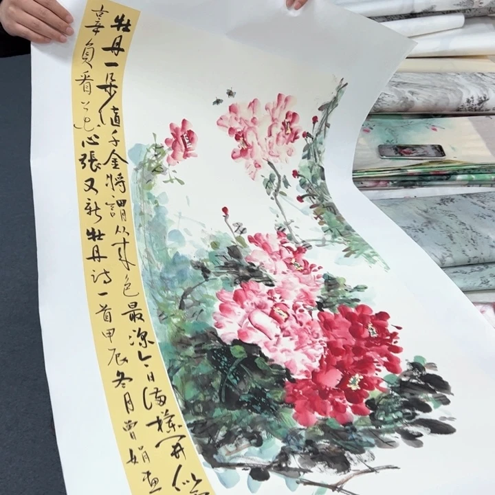 国画纯手绘作品欣赏图